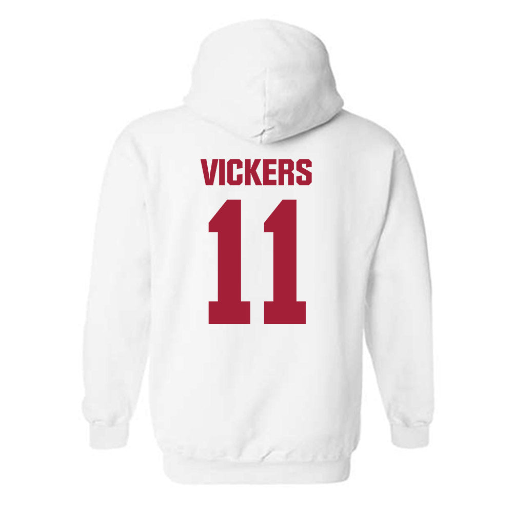 Indiana - NCAA Women's Volleyball : Ava Vickers - Classic Shersey Hooded Sweatshirt-1