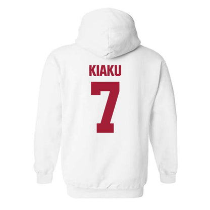 Indiana - NCAA Women's Basketball : Jerni Kiaku - Classic Shersey Hooded Sweatshirt-1