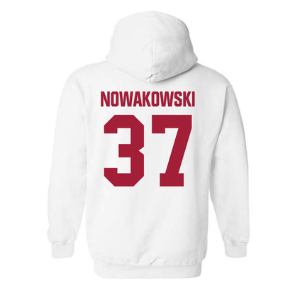 Indiana - NCAA Football : Riley Nowakowski - Classic Shersey Hooded Sweatshirt-1