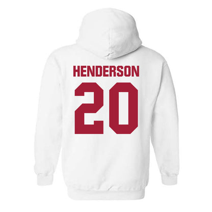 Indiana - NCAA Football : Dontrae Henderson - Classic Shersey Hooded Sweatshirt-1