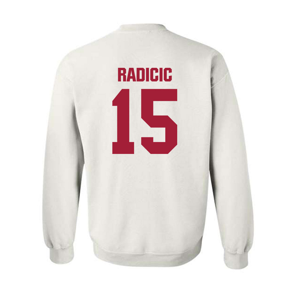Indiana - NCAA Football : Nicolas Radicic - Classic Shersey Crewneck Sweatshirt-1