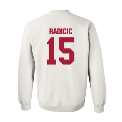 Indiana - NCAA Football : Nicolas Radicic - Classic Shersey Crewneck Sweatshirt-1