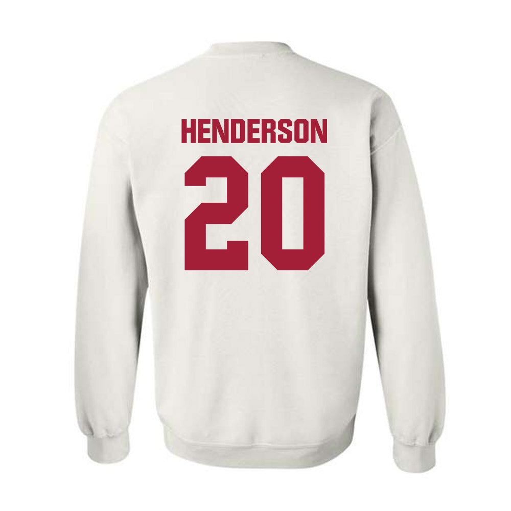 Indiana - NCAA Football : Dontrae Henderson - Classic Shersey Crewneck Sweatshirt-1
