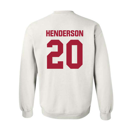 Indiana - NCAA Football : Dontrae Henderson - Classic Shersey Crewneck Sweatshirt-1