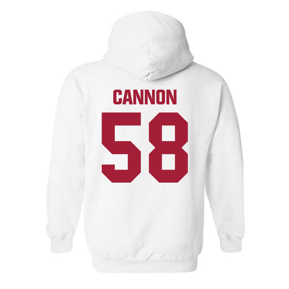 Indiana - NCAA Football : Aden Cannon - Classic Shersey Hooded Sweatshirt-1