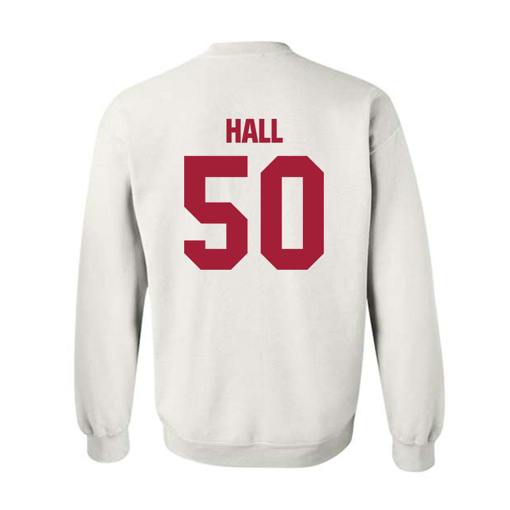 Indiana - NCAA Football : Jhrevious Hall - Classic Shersey Crewneck Sweatshirt-1