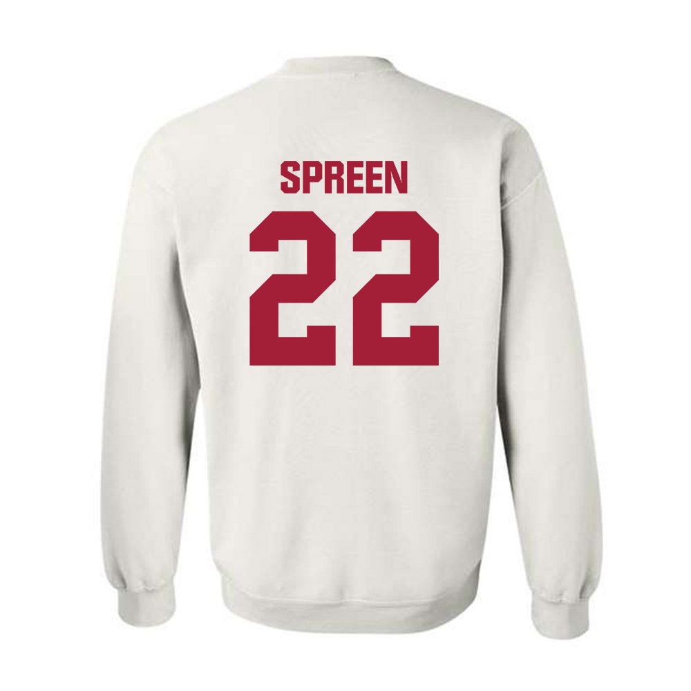 Indiana - NCAA Women's Basketball : Chloe Spreen - Classic Shersey Crewneck Sweatshirt-1