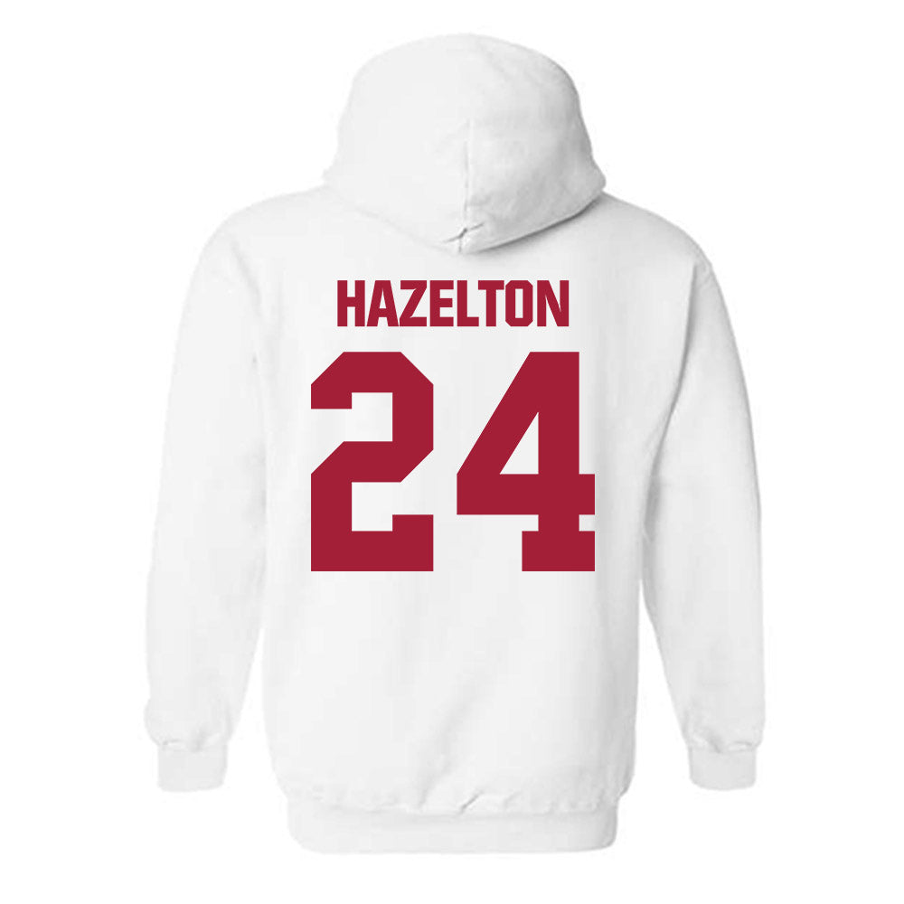 Indiana - NCAA Women's Volleyball : Reese Hazelton - Classic Shersey Hooded Sweatshirt-1