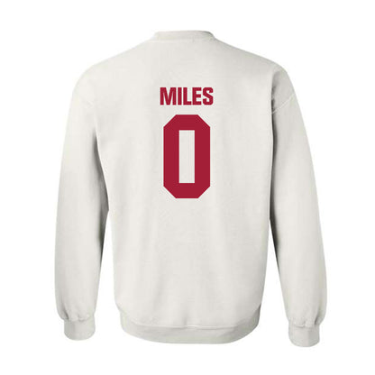 Indiana - NCAA Men's Basketball : Jasai Miles - Classic Shersey Crewneck Sweatshirt-1