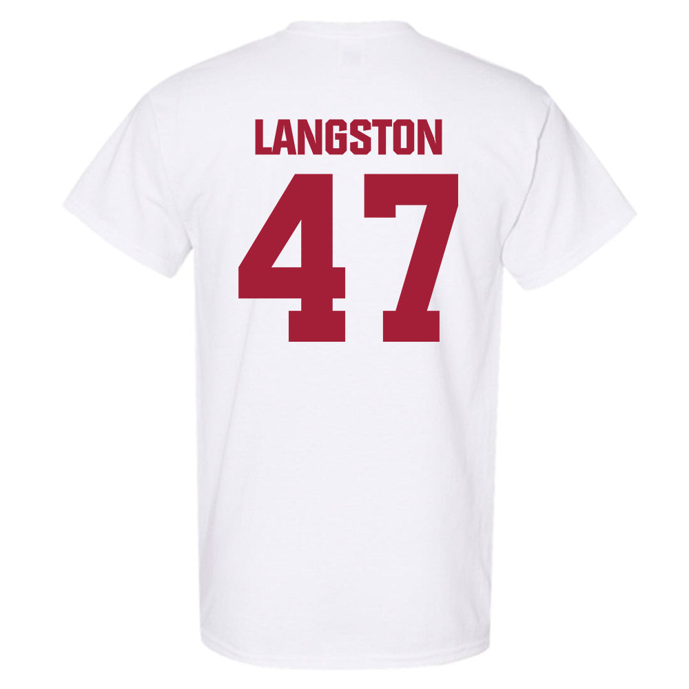 Indiana - NCAA Football : Mark Langston - Classic Shersey T-Shirt-1