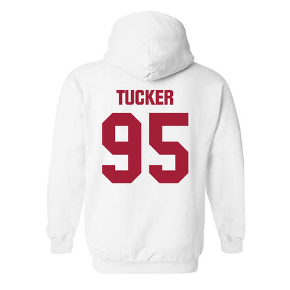 Indiana - NCAA Football : Tyrique Tucker - Classic Shersey Hooded Sweatshirt-1