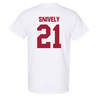 Indiana - NCAA Men's Basketball : Drew Snively - Classic Shersey T-Shirt-1