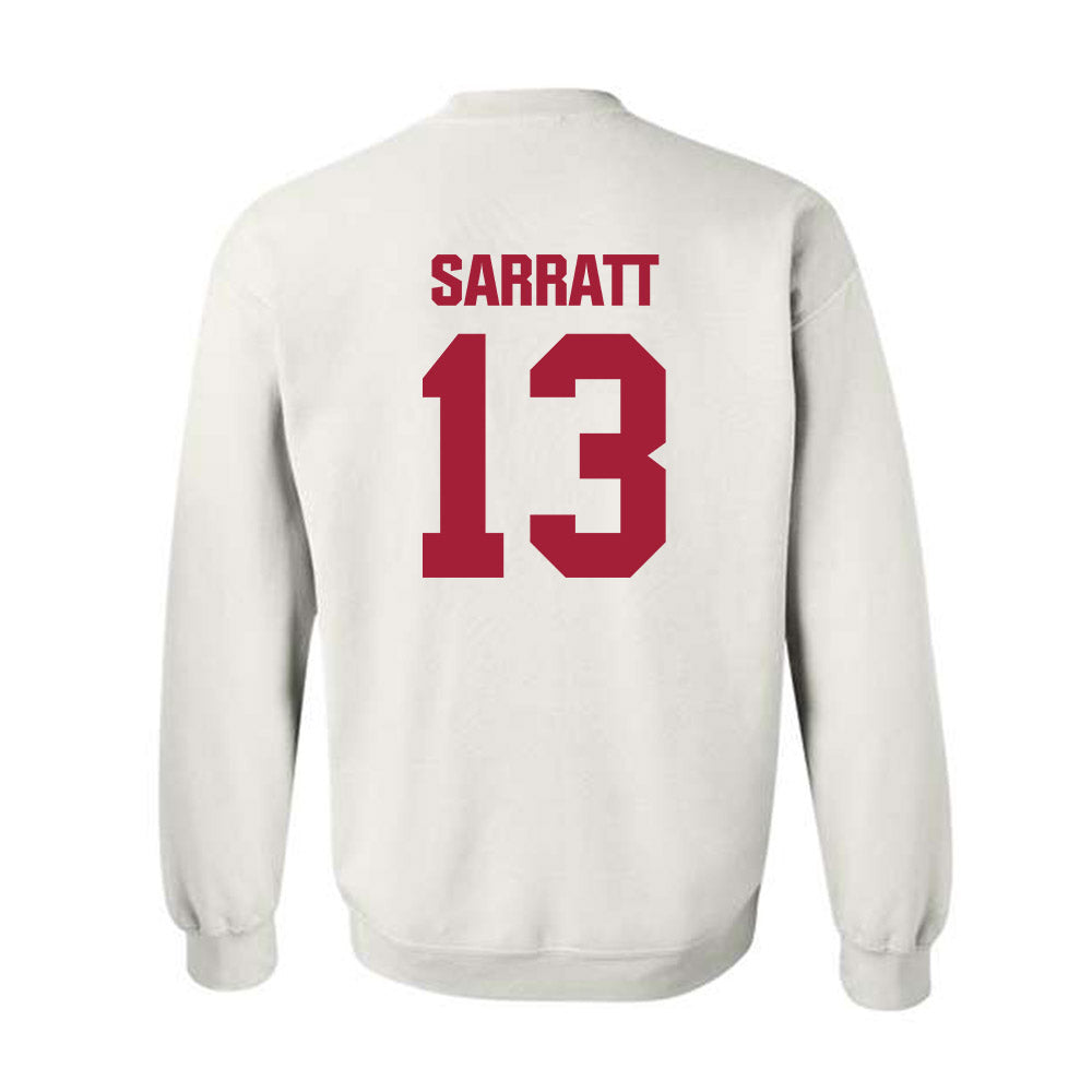 Indiana - NCAA Football : Elijah Sarratt - Classic Shersey Crewneck Sweatshirt-1