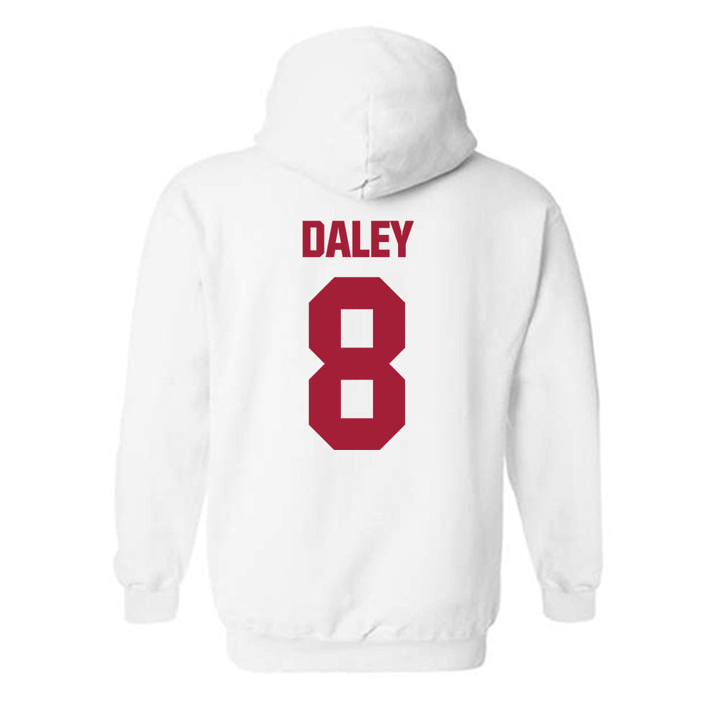 Indiana - NCAA Football : Stephen Daley - Classic Shersey Hooded Sweatshirt-1