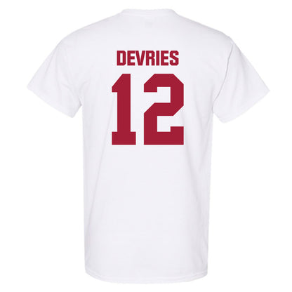 Indiana - NCAA Men's Basketball : Tucker DeVries - Classic Shersey T-Shirt-1