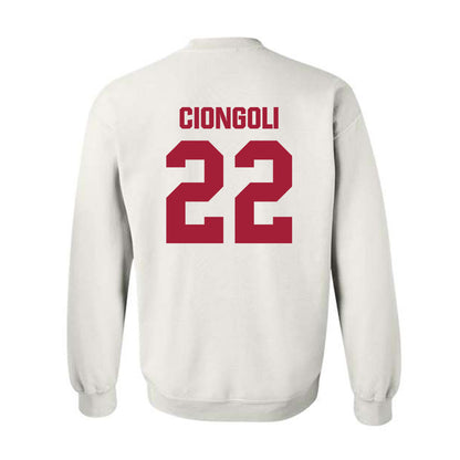 Indiana - NCAA Football : Ace Ciongoli - Classic Shersey Crewneck Sweatshirt-1