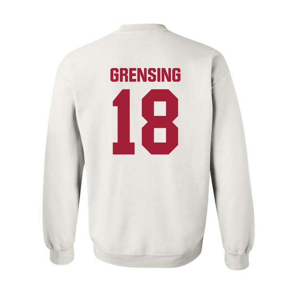 Indiana - NCAA Men's Basketball : Tryce Grensing - Classic Shersey Crewneck Sweatshirt-1