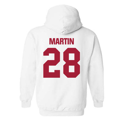 Indiana - NCAA Football : Khobie Martin - Classic Shersey Hooded Sweatshirt-1