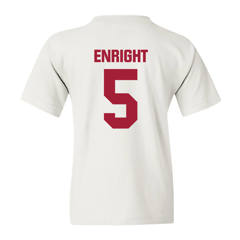 Indiana - NCAA Men's Basketball : Conor Enright - Classic Shersey Youth T-Shirt-1