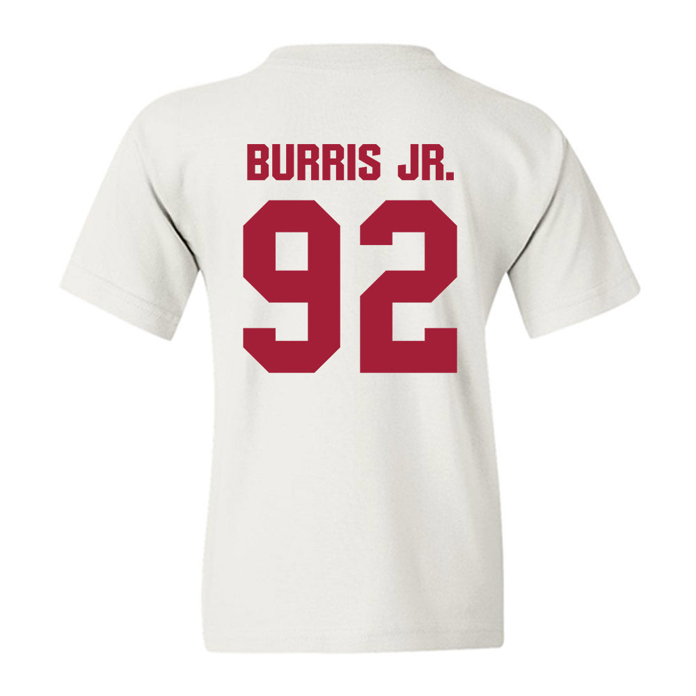 Indiana - NCAA Football : Marcus Burris Jr. - Classic Shersey Youth T-Shirt-1