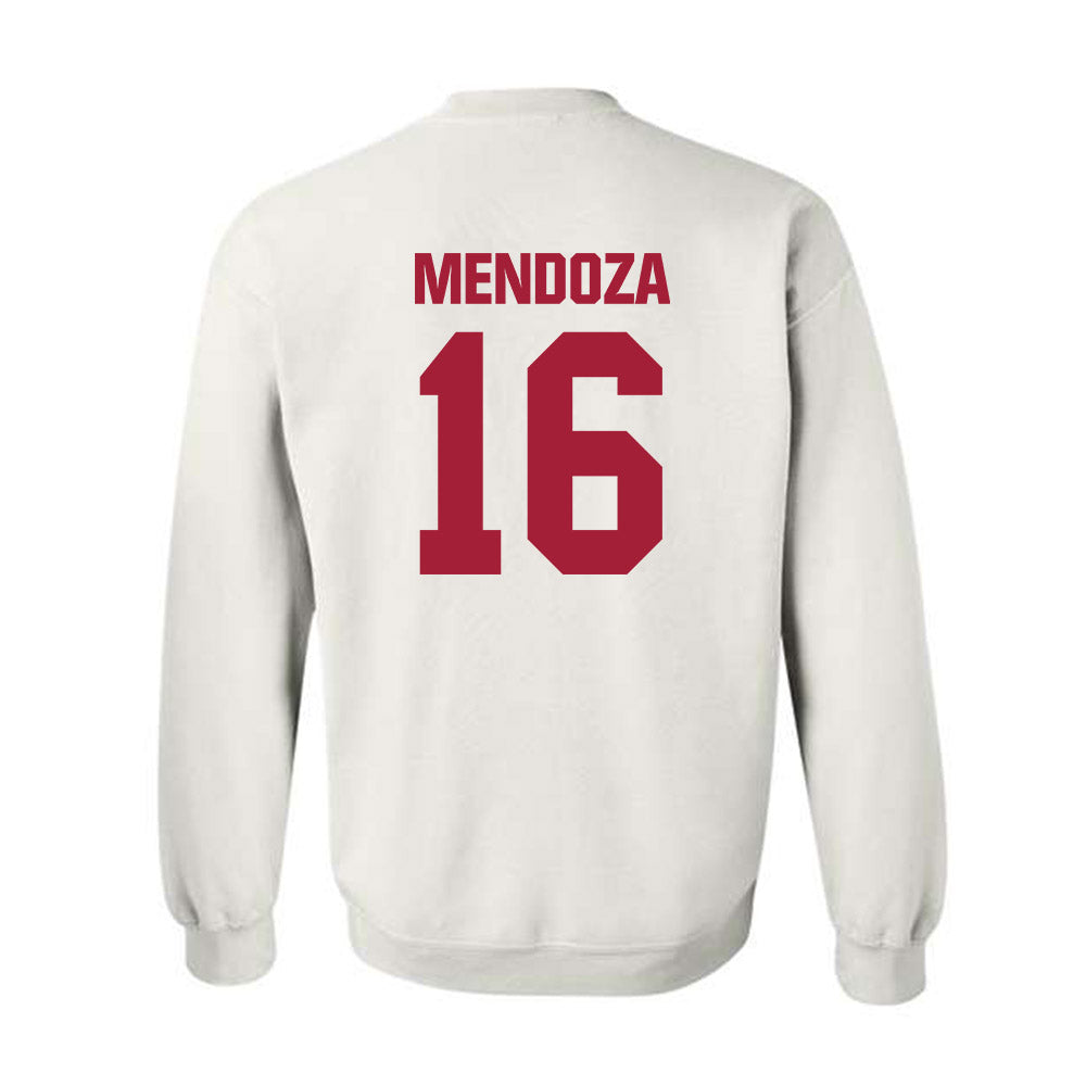 Indiana - NCAA Football : Alberto Mendoza - Classic Shersey Crewneck Sweatshirt-1
