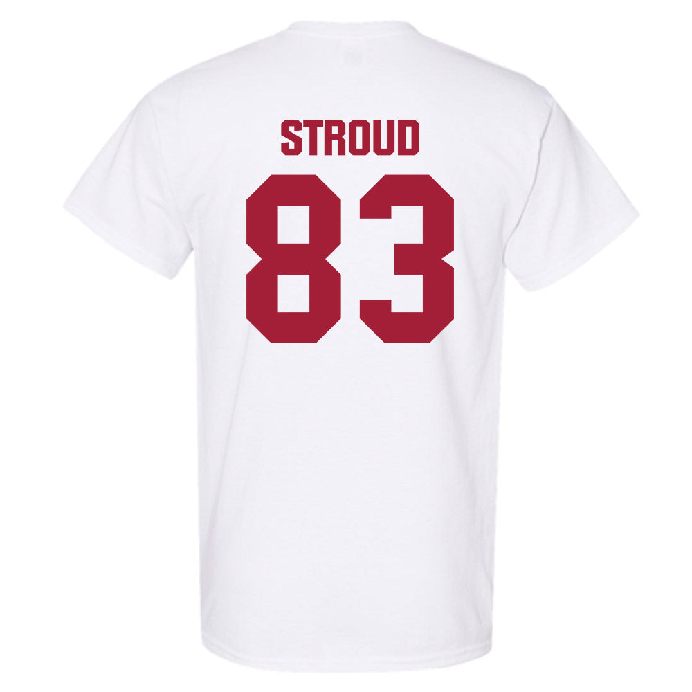 Indiana - NCAA Football : Hunter Stroud - Classic Shersey T-Shirt-1
