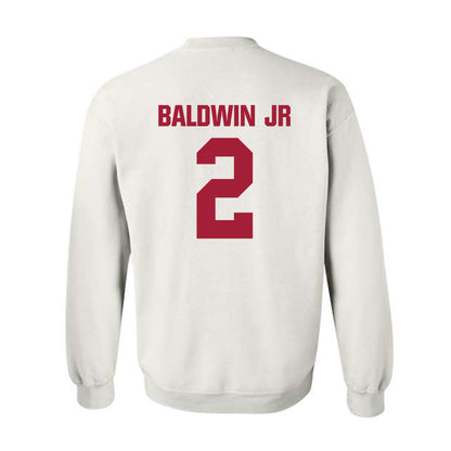 Indiana - NCAA Football : Byron Baldwin Jr - Classic Shersey Crewneck Sweatshirt-1
