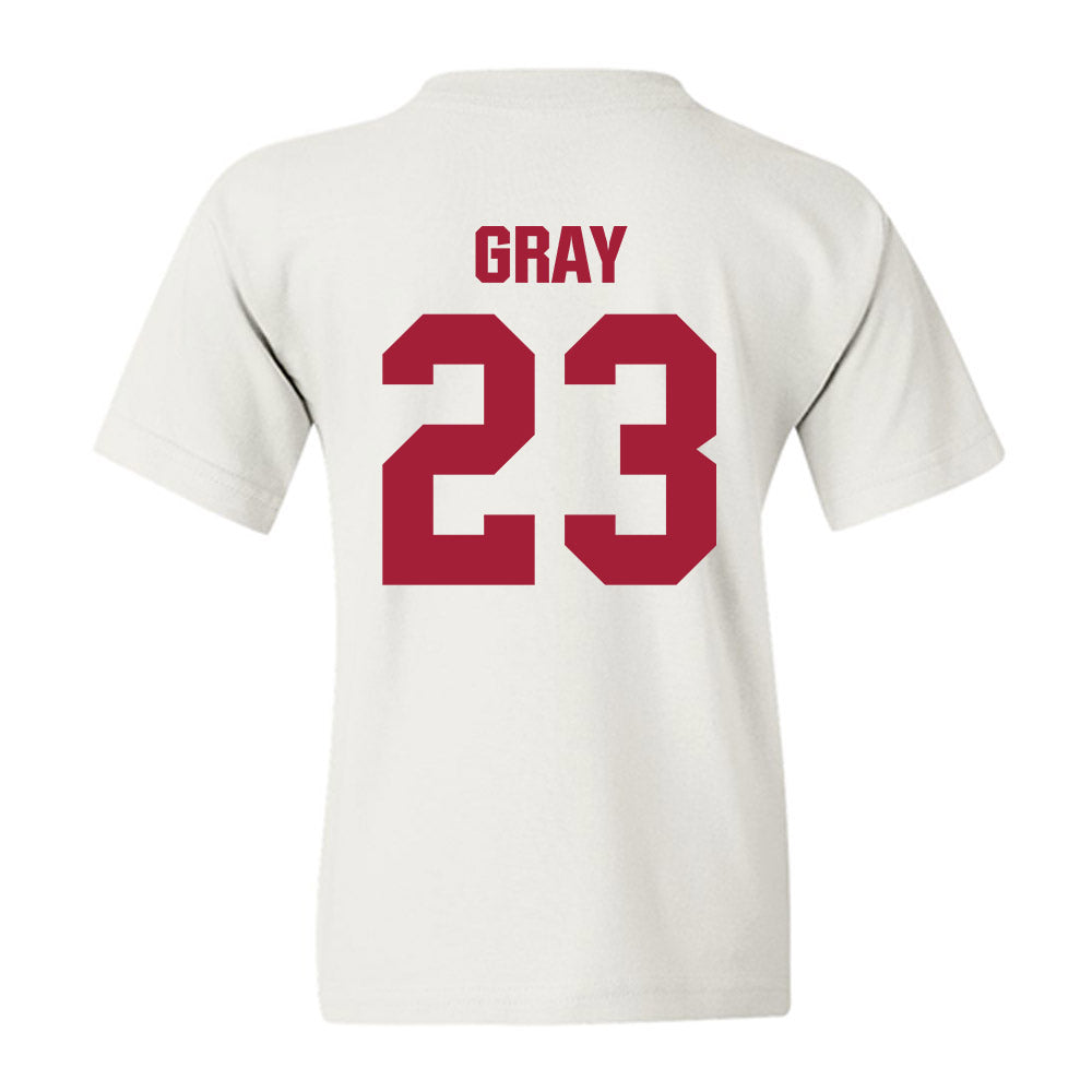 Indiana - NCAA Women's Volleyball : Victoria Gray - Classic Shersey Youth T-Shirt-1
