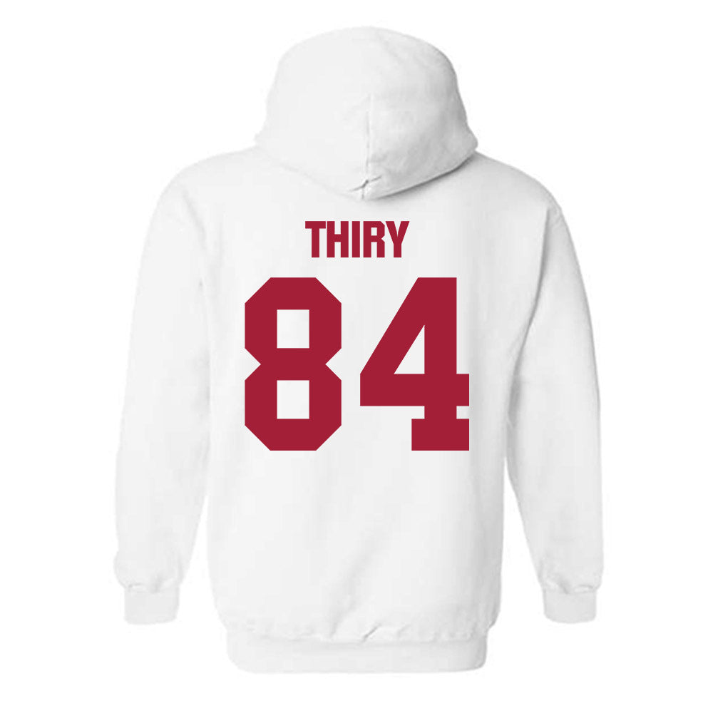 Indiana - NCAA Football : Blake Thiry - Classic Shersey Hooded Sweatshirt-1