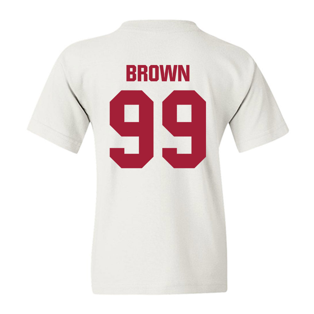 Indiana - NCAA Men's Soccer : Holden Brown - Classic Shersey Youth T-Shirt-1