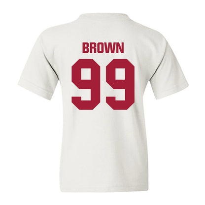 Indiana - NCAA Men's Soccer : Holden Brown - Classic Shersey Youth T-Shirt-1