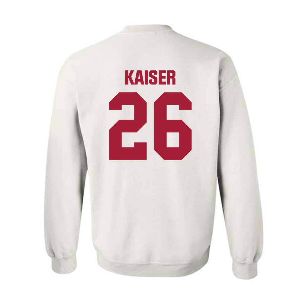Indiana - NCAA Football : Cade Kaiser - Classic Shersey Crewneck Sweatshirt-1