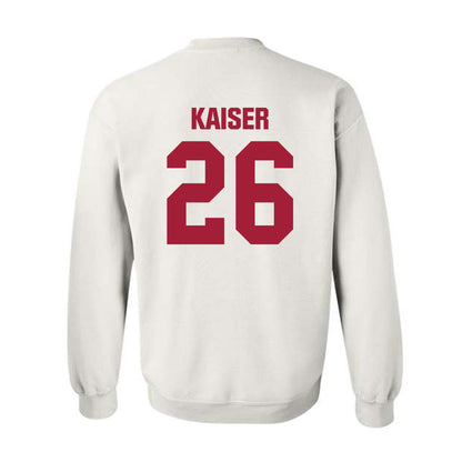Indiana - NCAA Football : Cade Kaiser - Classic Shersey Crewneck Sweatshirt-1