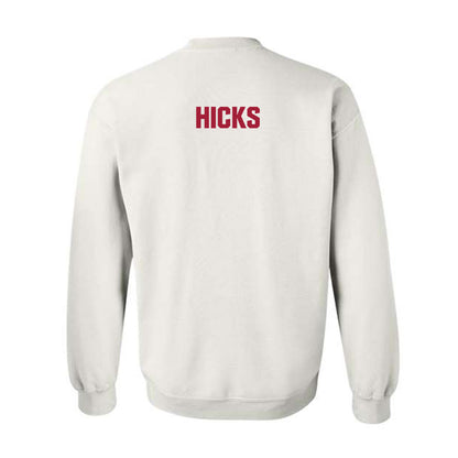 Indiana - NCAA Men's Cross Country : Garrett Hicks - Classic Shersey Crewneck Sweatshirt-1