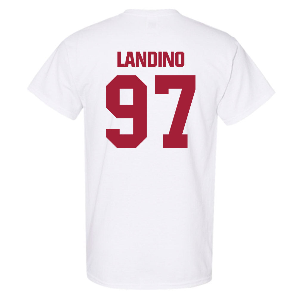 Indiana - NCAA Football : Mario Landino - Classic Shersey T-Shirt-1