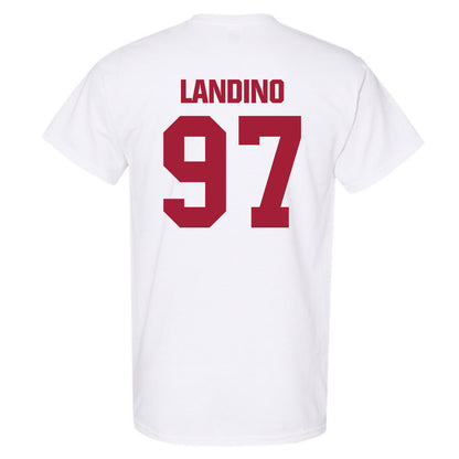 Indiana - NCAA Football : Mario Landino - Classic Shersey T-Shirt-1