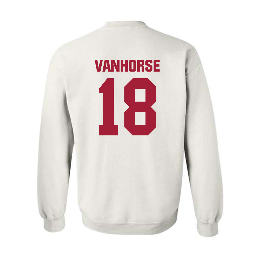 Indiana - NCAA Football : Solomon Vanhorse - Classic Shersey Crewneck Sweatshirt-1