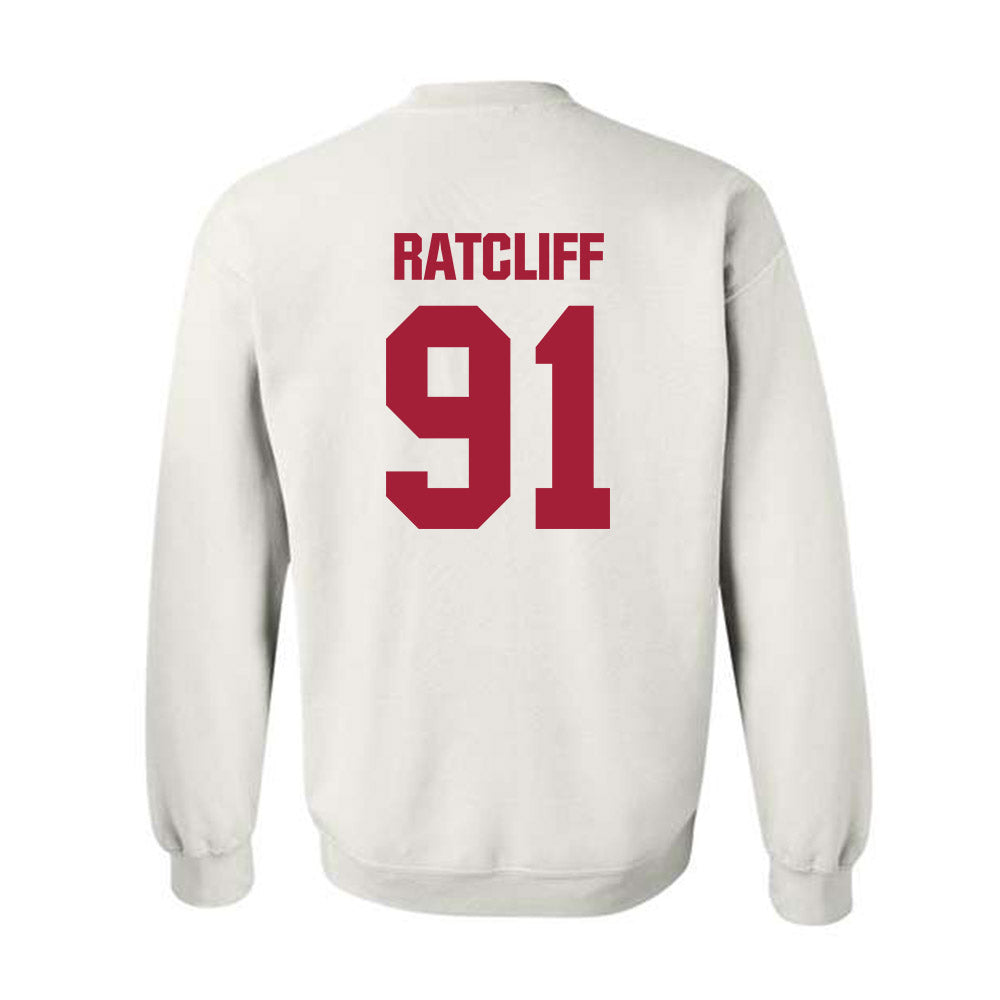 Indiana - NCAA Football : Dominique Ratcliff - Classic Shersey Crewneck Sweatshirt-1