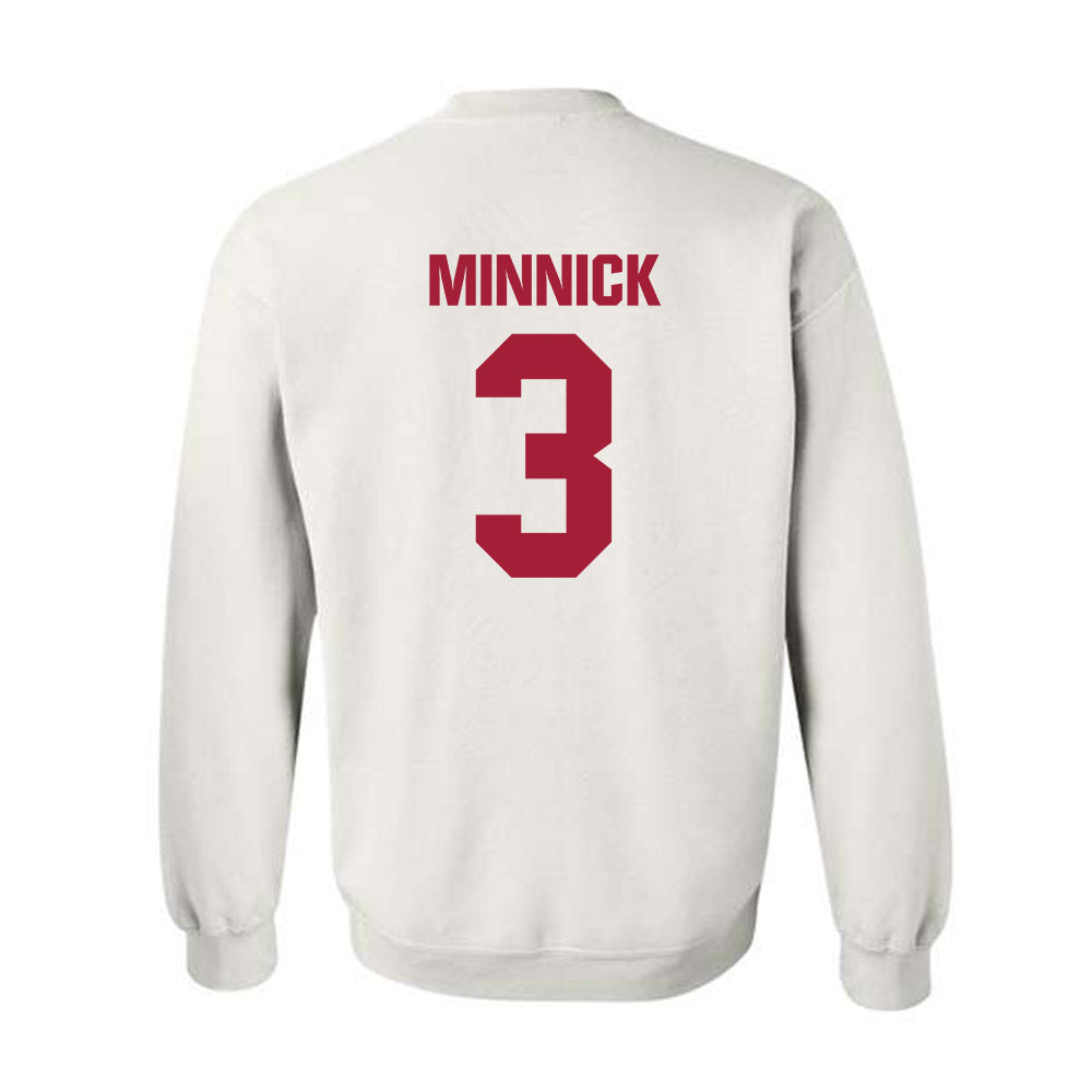 Indiana - NCAA Softball : Taylor Minnick - Classic Shersey Crewneck Sweatshirt-1