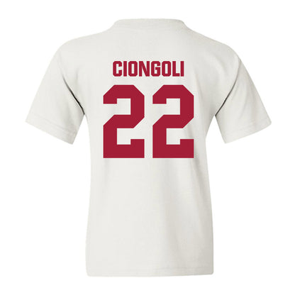 Indiana - NCAA Football : Ace Ciongoli - Classic Shersey Youth T-Shirt-1