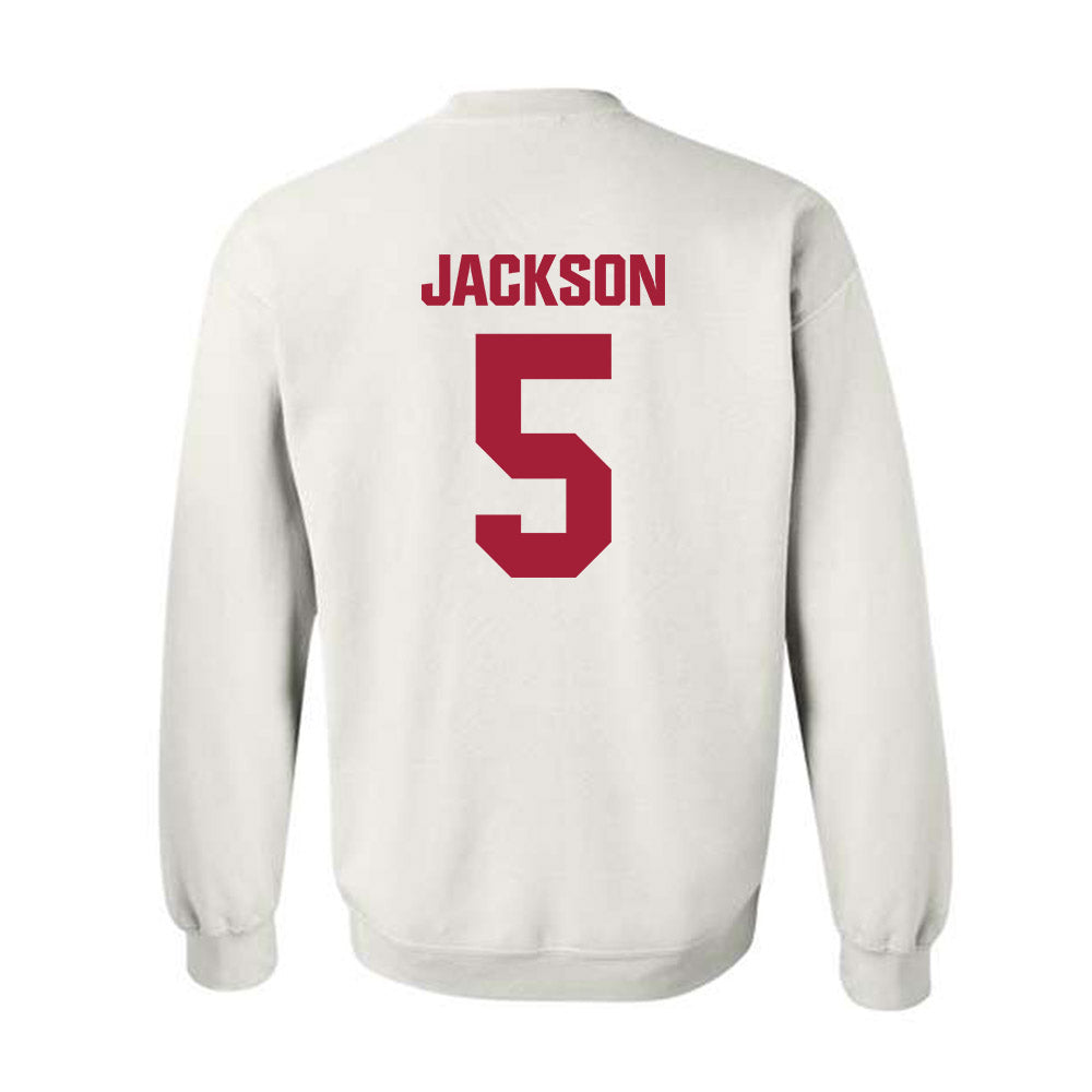 Indiana - NCAA Women's Volleyball : Audrey Jackson - Classic Shersey Crewneck Sweatshirt-1