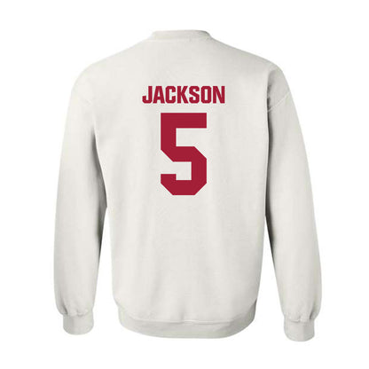 Indiana - NCAA Women's Volleyball : Audrey Jackson - Classic Shersey Crewneck Sweatshirt-1