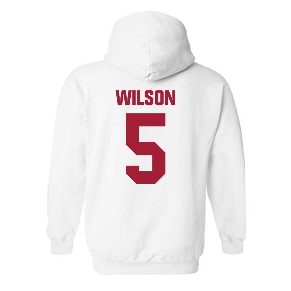 Indiana - NCAA Football : Grant Wilson - Classic Shersey Hooded Sweatshirt-1