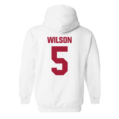 Indiana - NCAA Football : Grant Wilson - Classic Shersey Hooded Sweatshirt-1