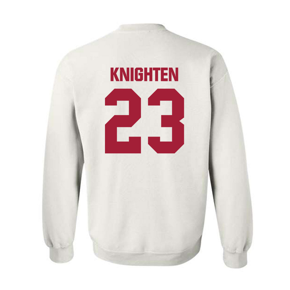 Indiana - NCAA Football : Amariyun Knighten - Classic Shersey Crewneck Sweatshirt-1