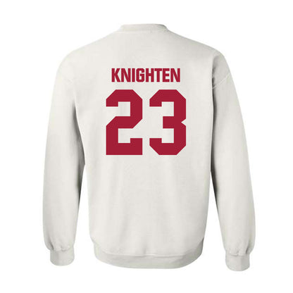 Indiana - NCAA Football : Amariyun Knighten - Classic Shersey Crewneck Sweatshirt-1