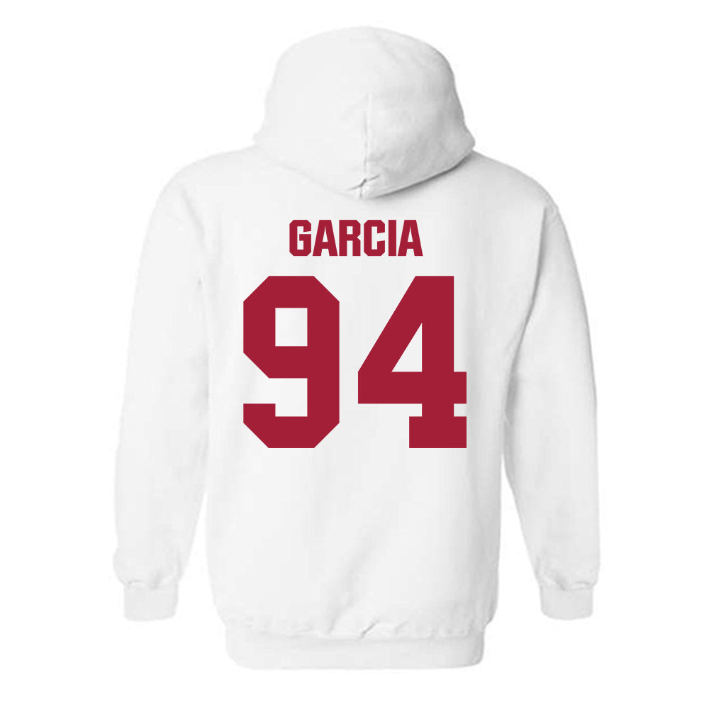 Indiana - NCAA Football : Kyler Garcia - Classic Shersey Hooded Sweatshirt-1