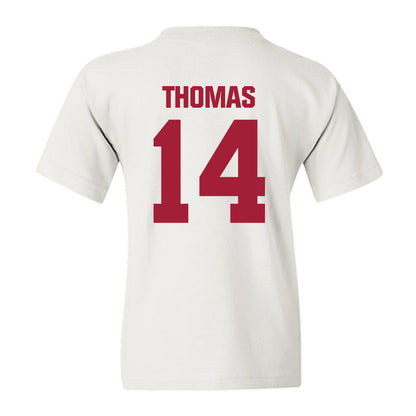 Indiana - NCAA Baseball : Brayton Thomas - Classic Shersey Youth T-Shirt-1