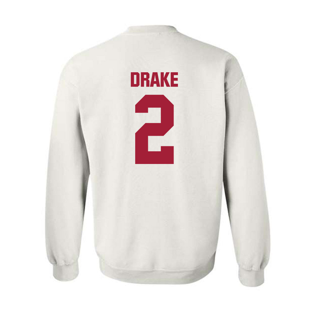 Indiana - NCAA Men's Basketball : Jason Drake - Classic Shersey Crewneck Sweatshirt-1