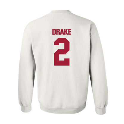 Indiana - NCAA Men's Basketball : Jason Drake - Classic Shersey Crewneck Sweatshirt-1